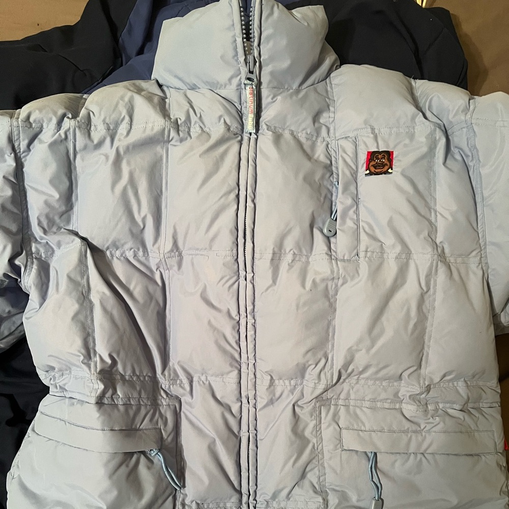 Platinum FUBU Light Blue Fat Albert Puffer Jacket